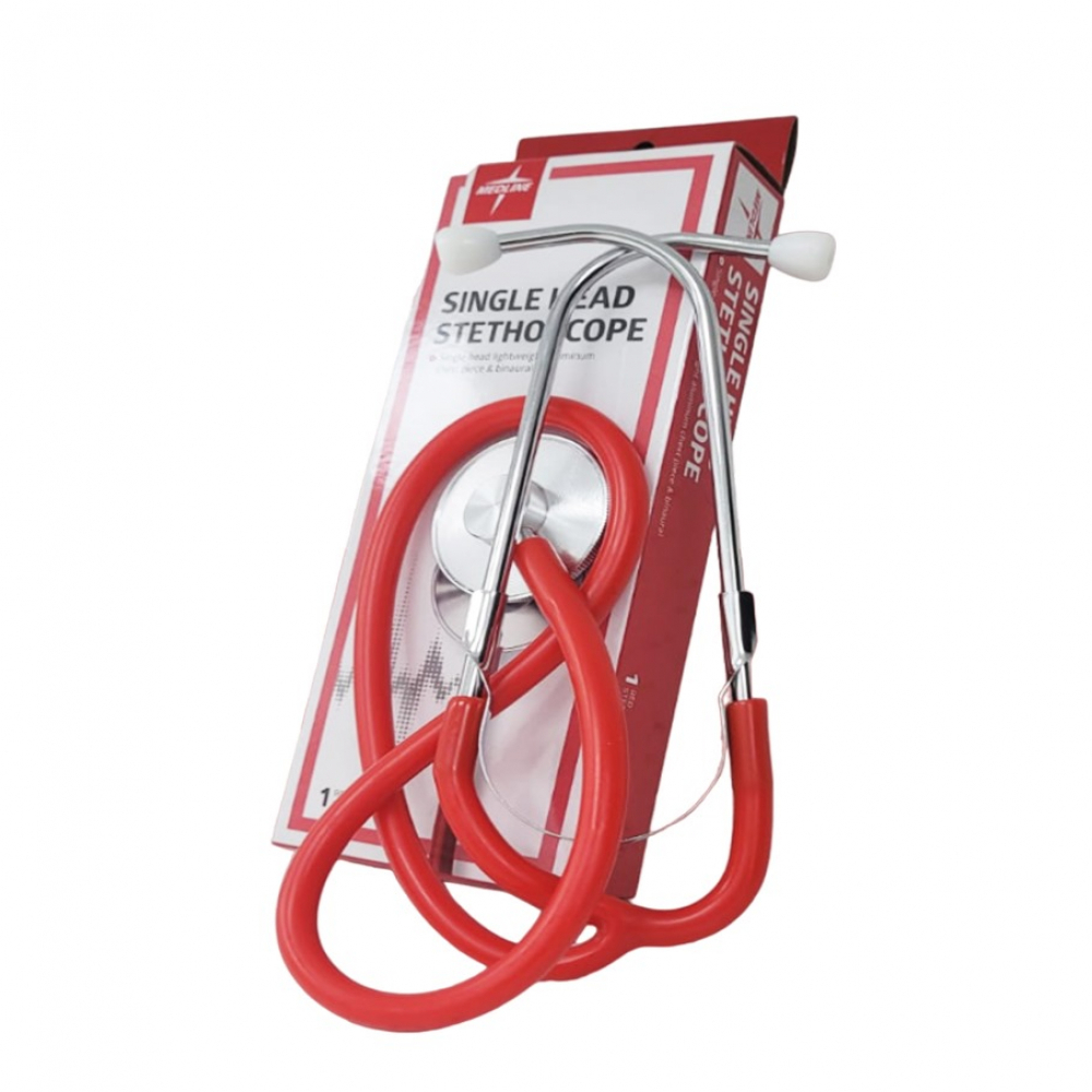 Estetoscopio de un solo cabezal. Color rojo - Miniatura 3