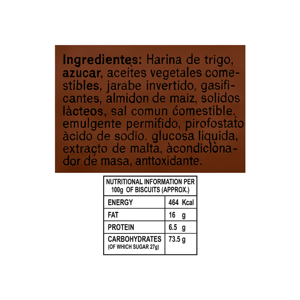 Galletas sándwich con crema sabor a chocolate Cremelo Mrs. Bector's Cremica (440 g / 15.5 oz) - Miniatura 3