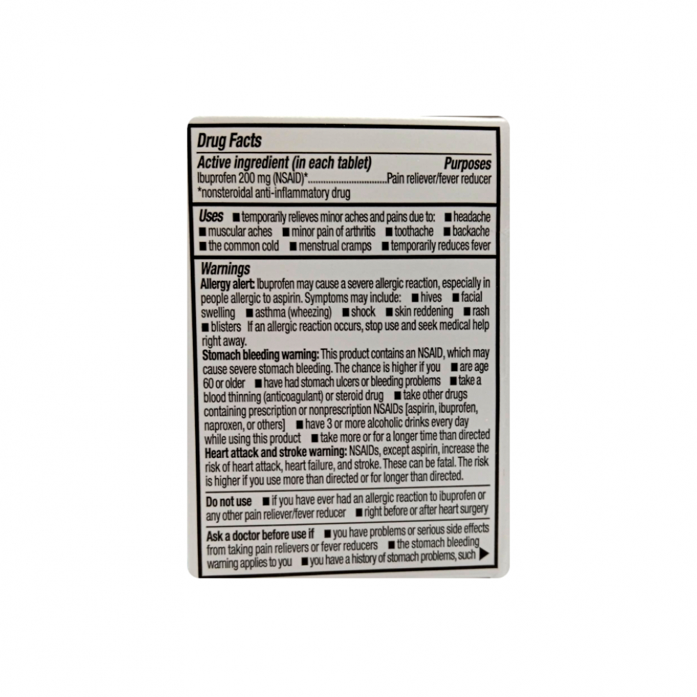 Ibuprofeno 200 mg Major (50 tabletas) - Miniatura 2