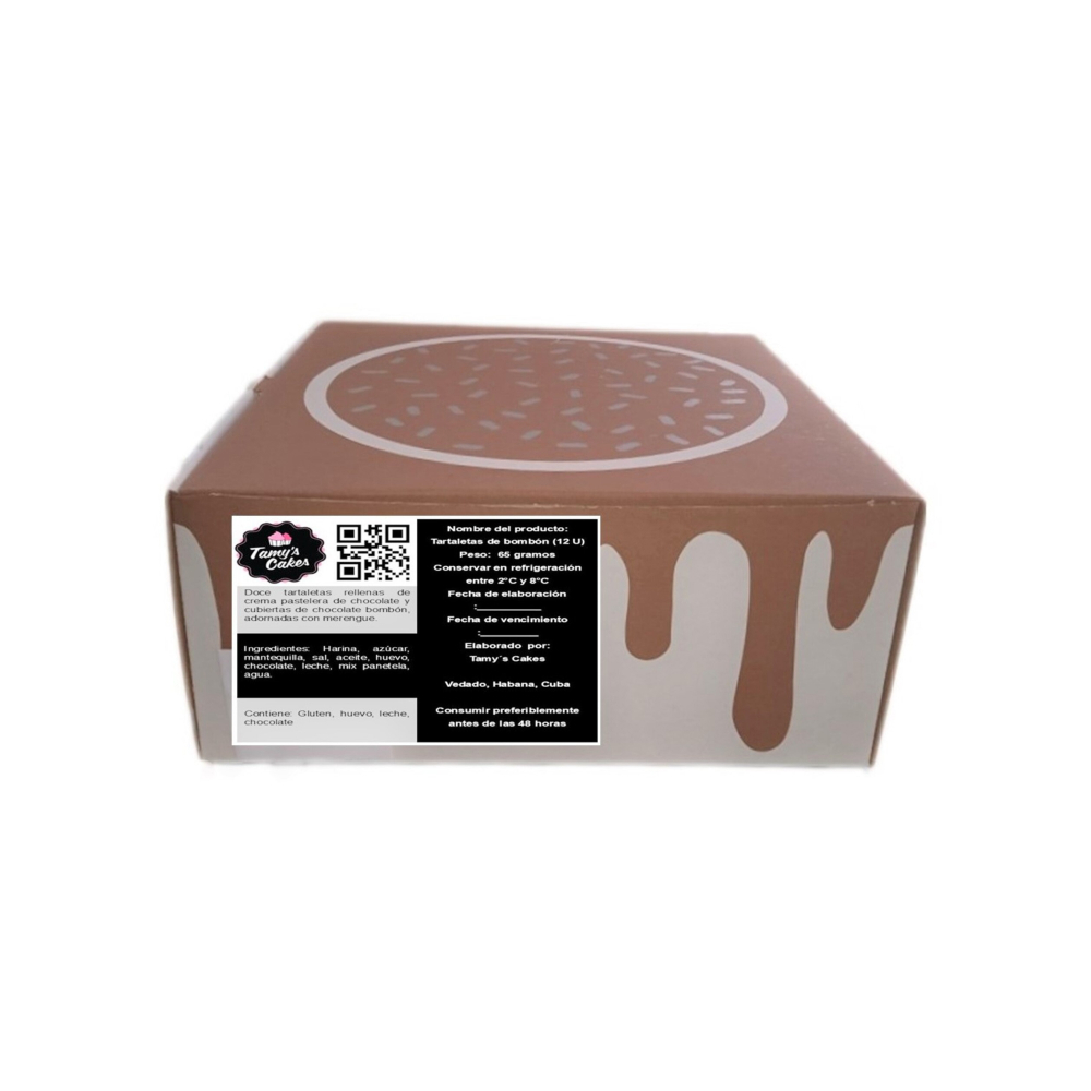 Tartaletas de bombón Tamy´s cake (12 U) - Miniatura 4