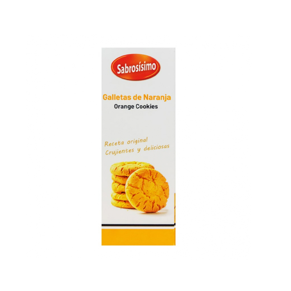 Galletas de mantequilla con sabor a naranja Sabrosísimo (3 x 100 g / 3.52) - Miniatura 4