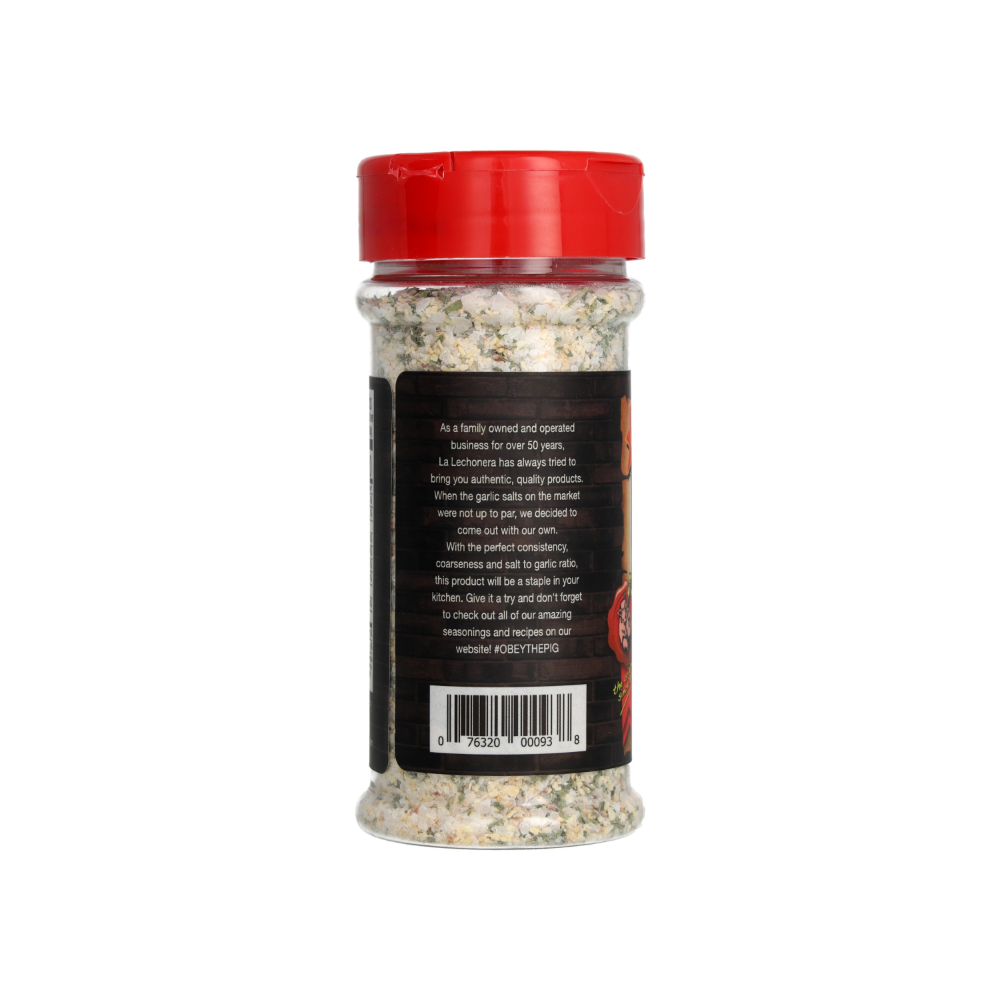 Sazón Sal de ajo Gourmet La Lechonera (190 g / 6.5 oz) - Miniatura 2