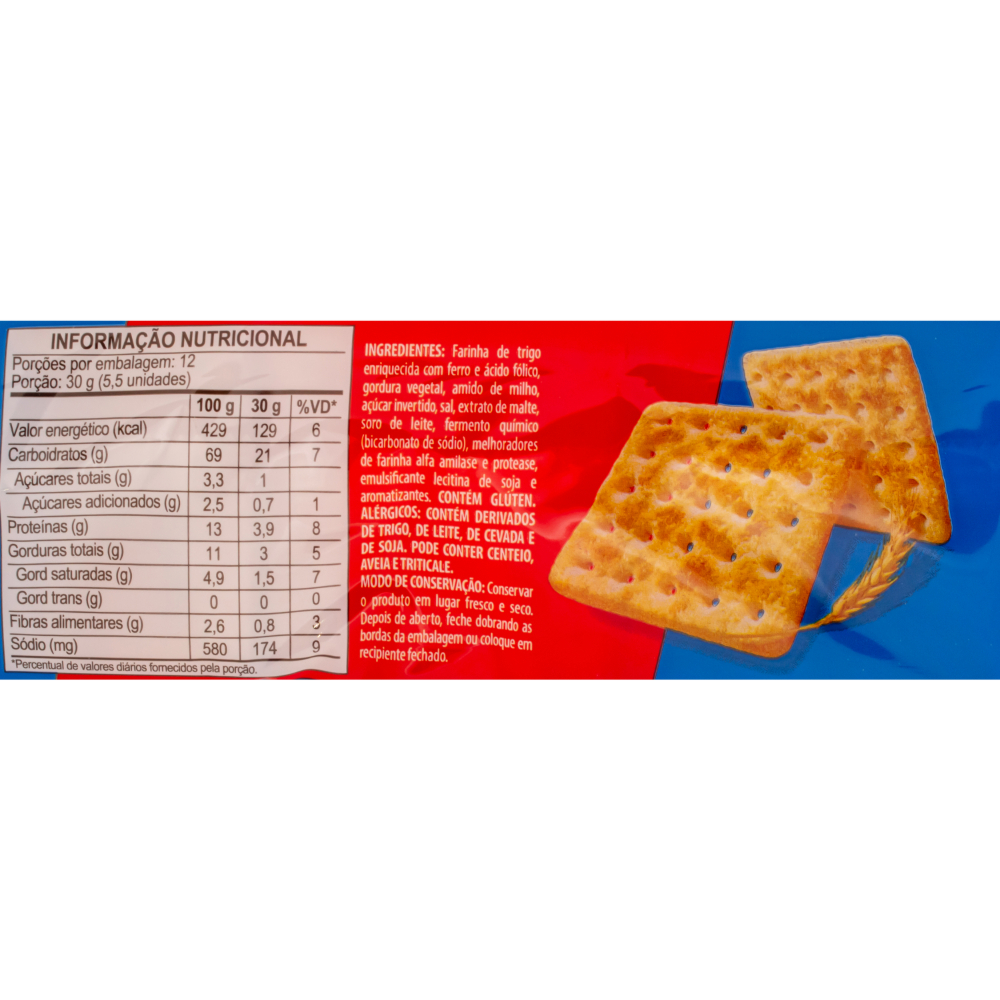 Galletas agua y sal Todeschini (360 g / 12 oz) - Miniatura 3