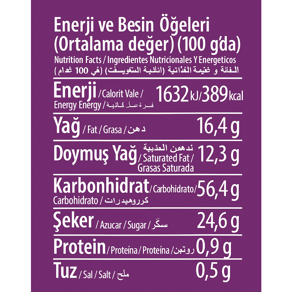 Pastelito enrollado con crema de cacao Keks Bifa (55 g / 1.94 oz) - Miniatura 3