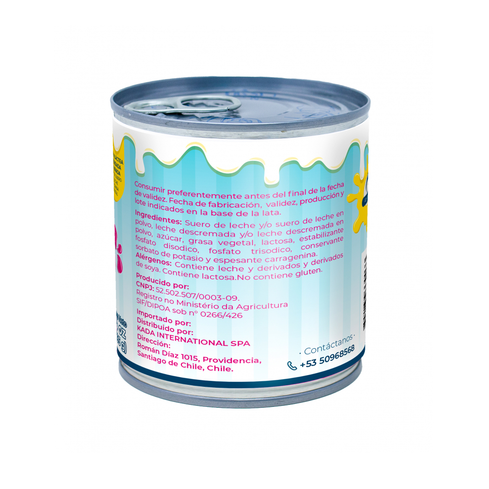 Leche condensada Kada (24 x 395 g / 14 oz) - Miniatura 4