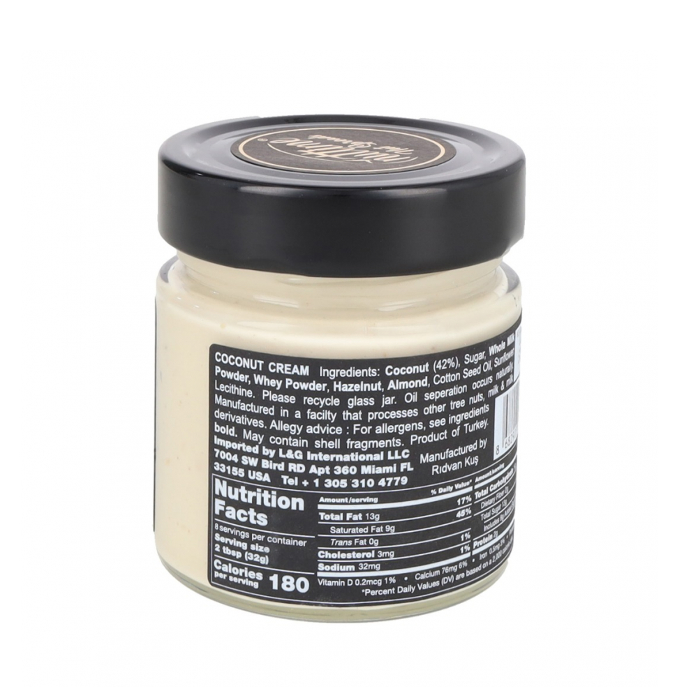Crema de coco para untar Nuttime (250 g / 8.80 oz) - Miniatura 2