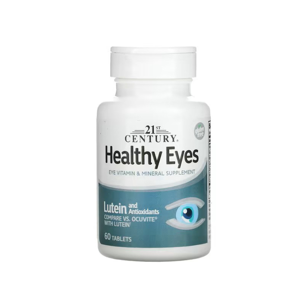 Ojos sanos. Luteína y antioxidantes 21st Century (60 tabletas) - Miniatura 2