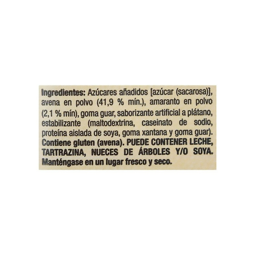 Avena para licuado instantáneo sabor plátano Great Value (200 g / 7.05 oz) - Miniatura 2