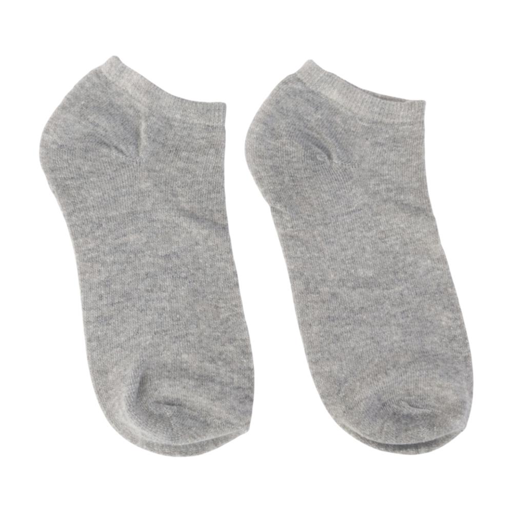 Par de medias plantilla color gris de algodón Tiara - Imagen 1
