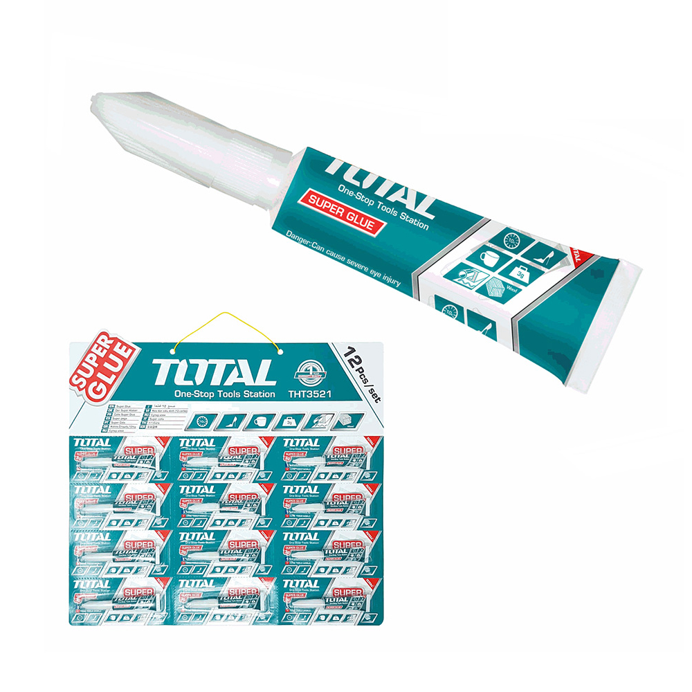 Super pegamento THT3521 Total Tools (12 U) - Miniatura 4