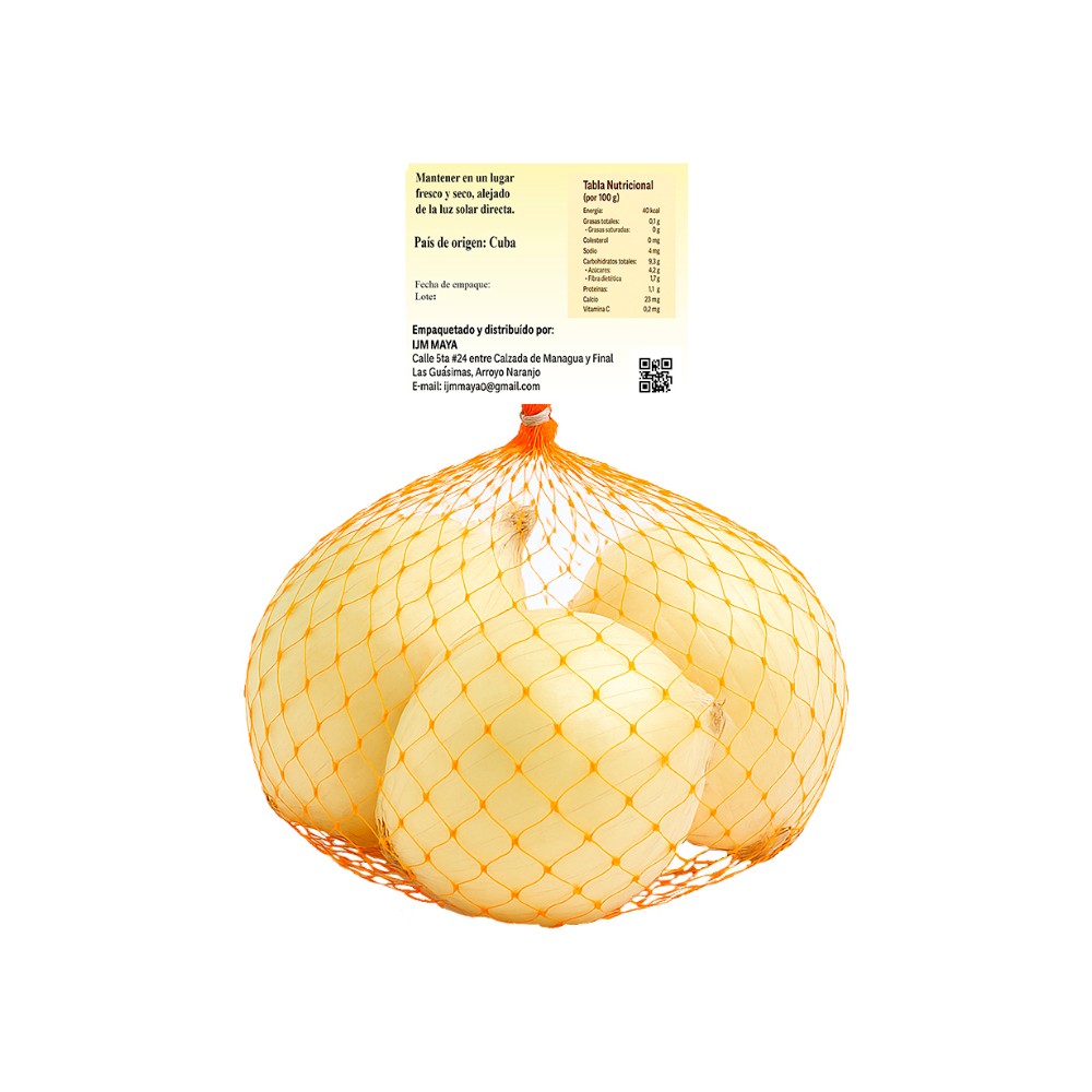 Cebolla blanca IJM Maya (800 g / 1.76 lb) - Miniatura 2