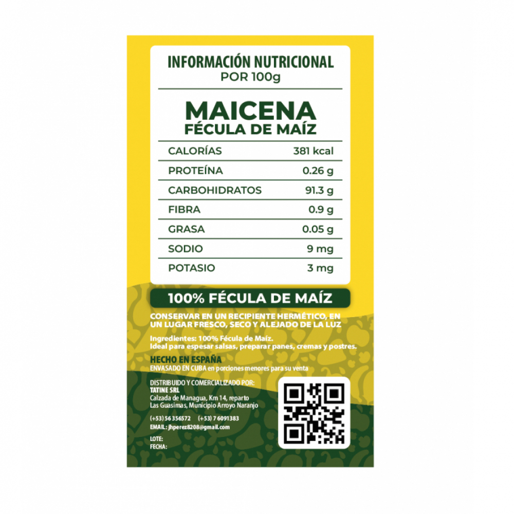 Maicena Campo Vivo (3 x 1 kg / 2.2 lb) - Miniatura 2