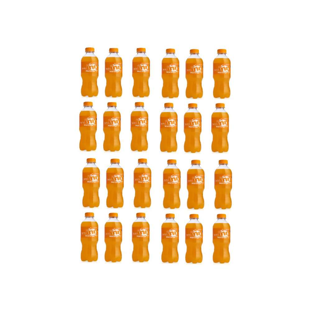 Refresco gaseado sabor naranja Inn (24 x 400 ml) - Imagen 1