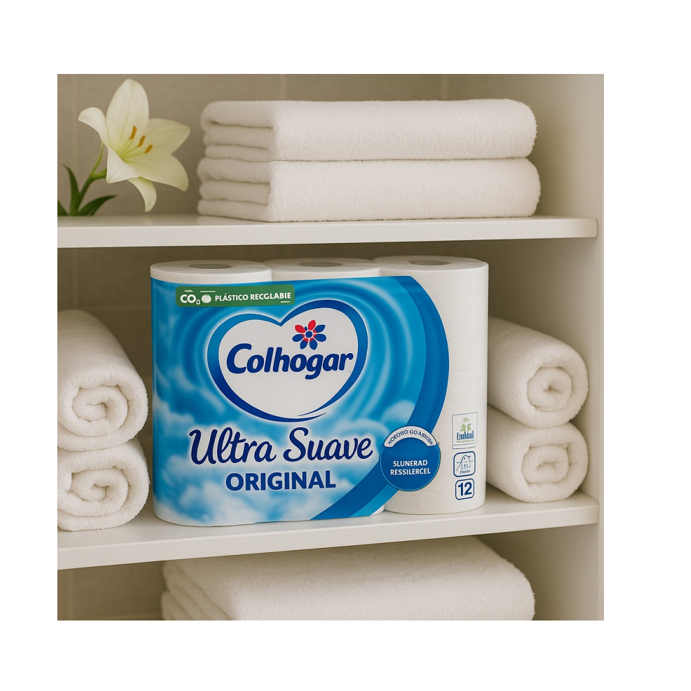 Papel sanitario Colhogar (3 x 12 U) - Miniatura 4