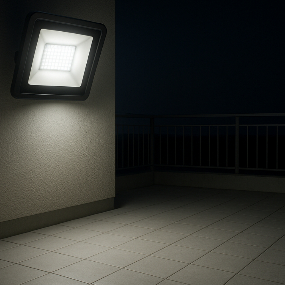 Lámpara LED color negro de 100 W Desmatt - Miniatura 4