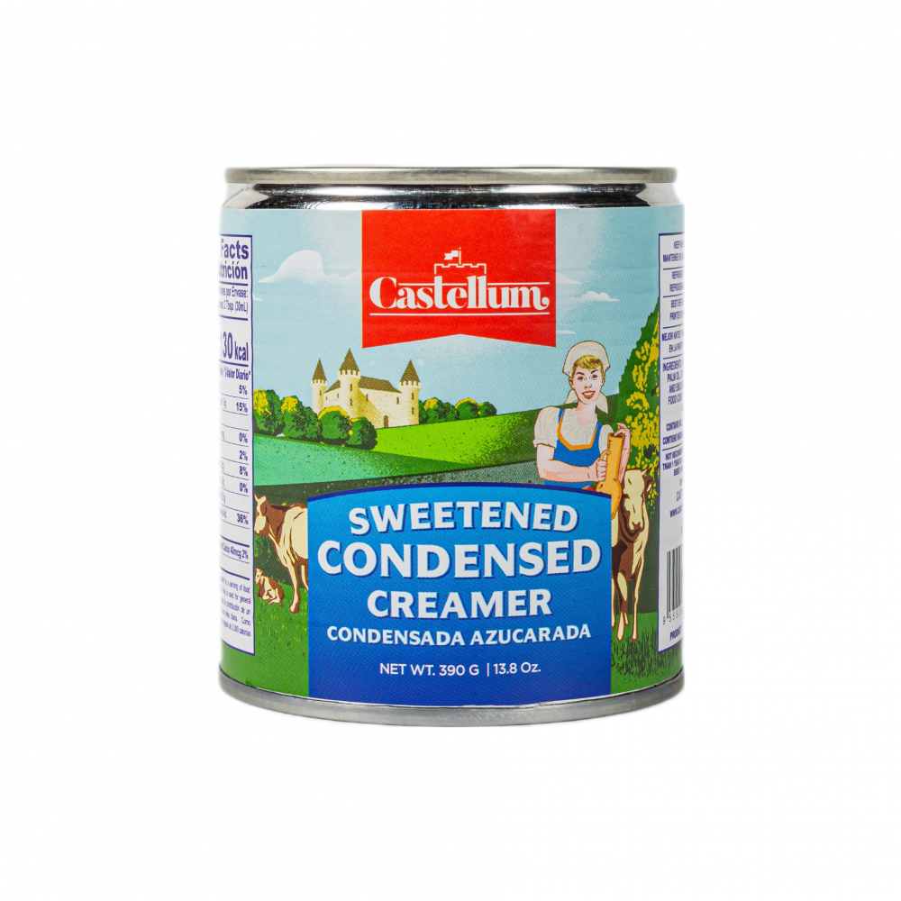 Leche condensada azucarada Castellum (390 g / 13.8 oz) - Miniatura 3