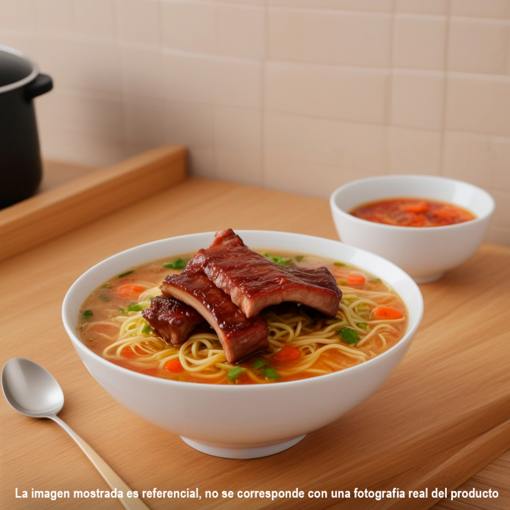 Sopa sabor costillas con fideos Naturezza (55 g / 1.94 oz) - Miniatura 4