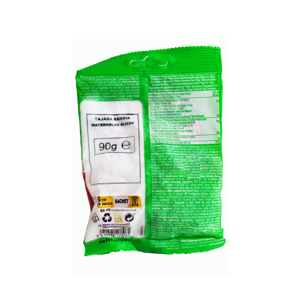Gomitas tajadas de sandía Fini (90 g / 3.17 oz) - Miniatura 2