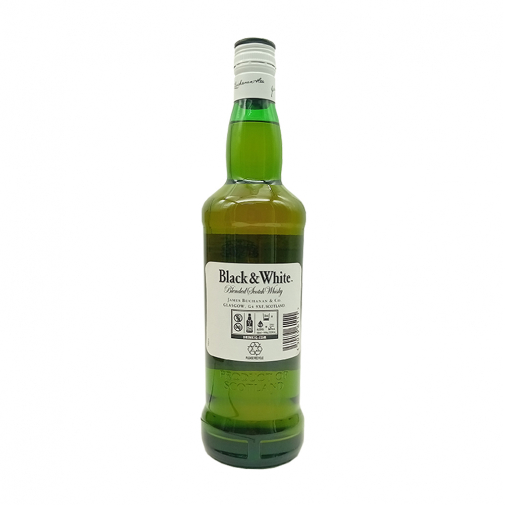 Whisky Black & White (750 ml) - Miniatura 2