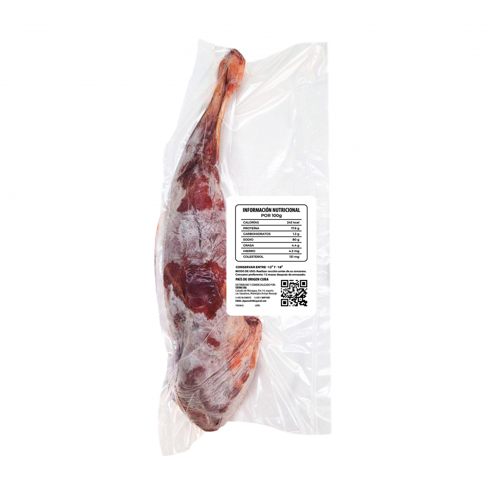 Pierna de carnero Campo Vivo (2.49 kg / 5.5 lb) - Miniatura 3
