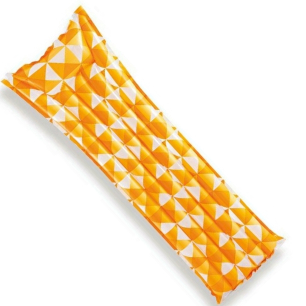 Balsa-Colchoneta inflable naranja Intex 59712EU - Miniatura 2