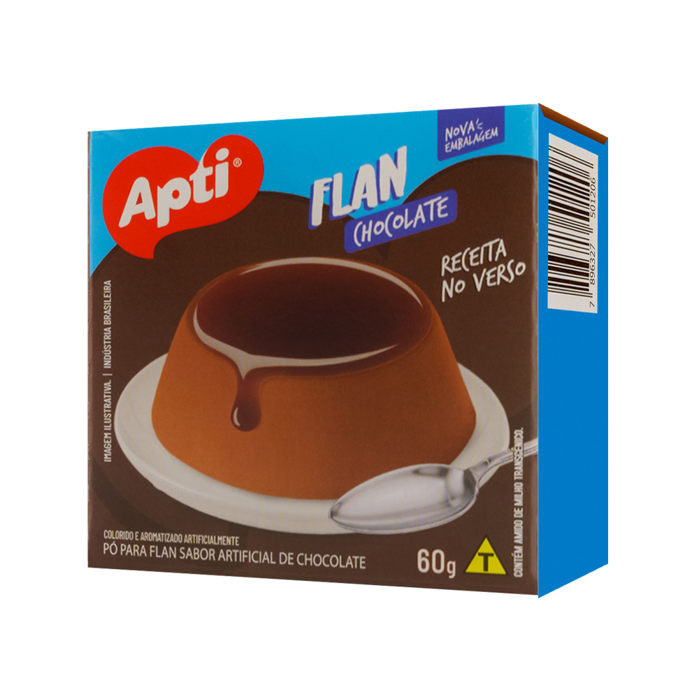 Flan sabor chocolate Apti (60 g / 2.1 oz) - Miniatura 4