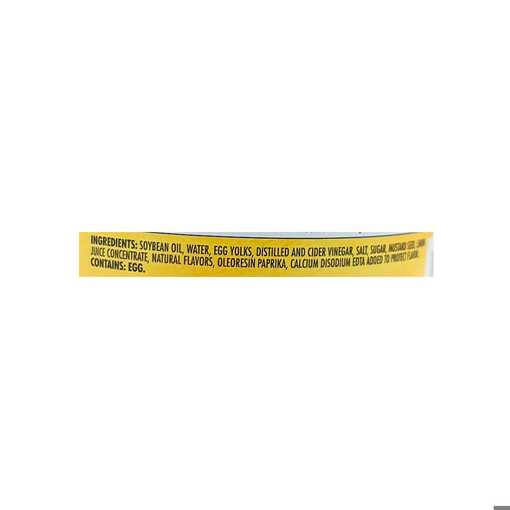 Mayonesa Real Kurtz (12 x 887 ml / 30 fl oz) - Miniatura 4