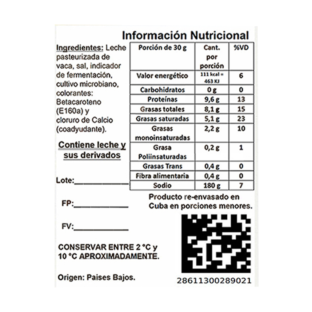 Queso gouda lasqueado (454 g / 1 lb) - Miniatura 3