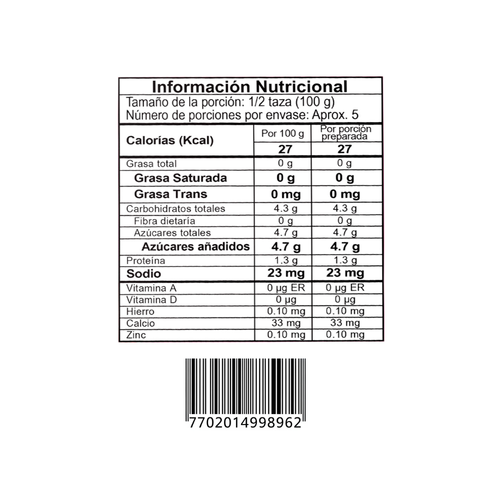 Gelatina sabor a piña Gel’hada (35 g / 1.23 oz) - Miniatura 3