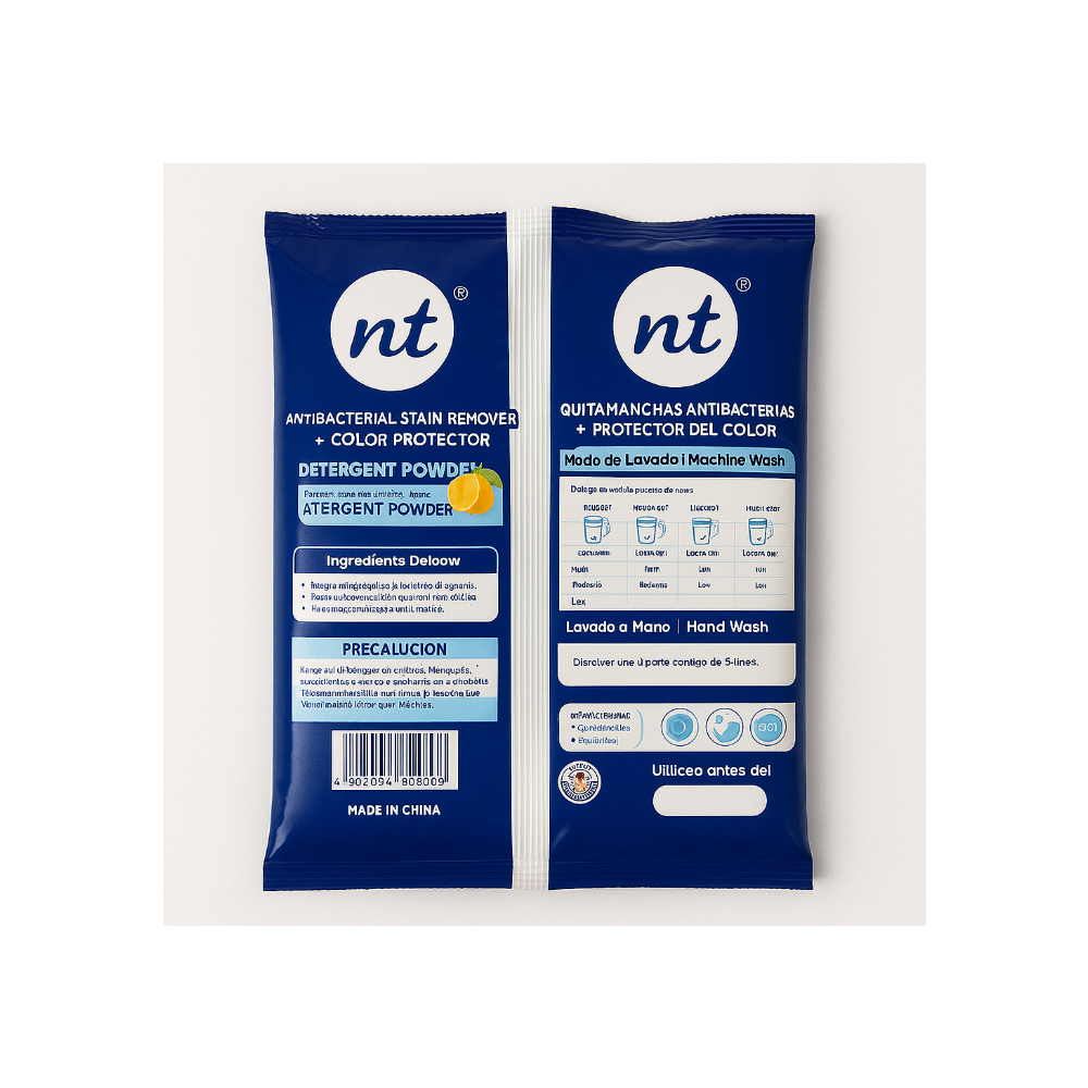 Detergente en polvo con aroma a limón Nt (250 g / 8.81 oz) - Miniatura 2