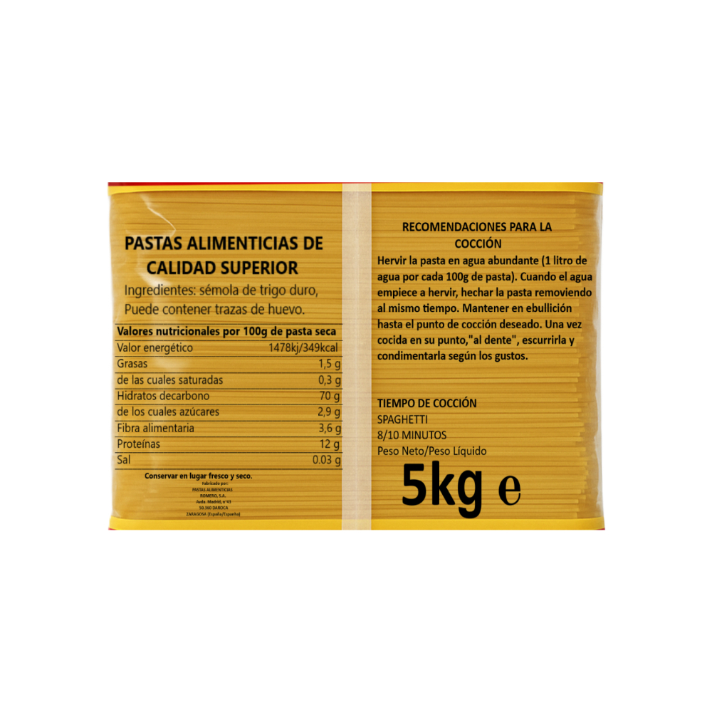 Pasta alimenticia Vivo Chef (5 kg / 11.02) - Miniatura 3