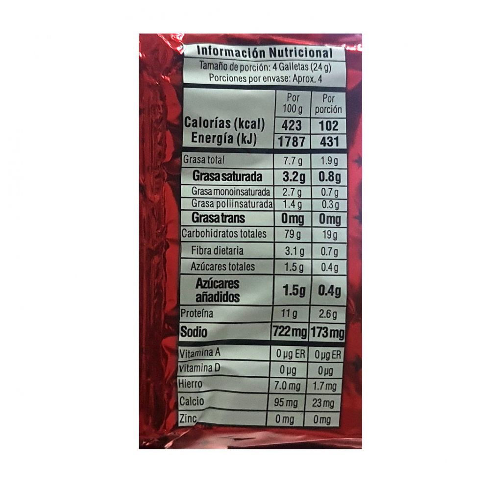 Galletas sabor tradicional Saltín Noel (200 g / 7.05 oz) - Miniatura 4