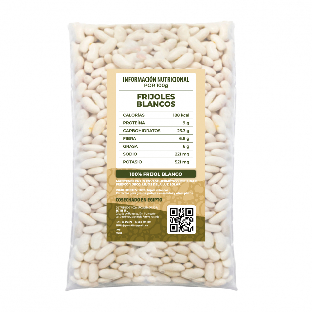 Frijoles blancos Campo Vivo (1 kg / 2.2 lb) - Miniatura 3