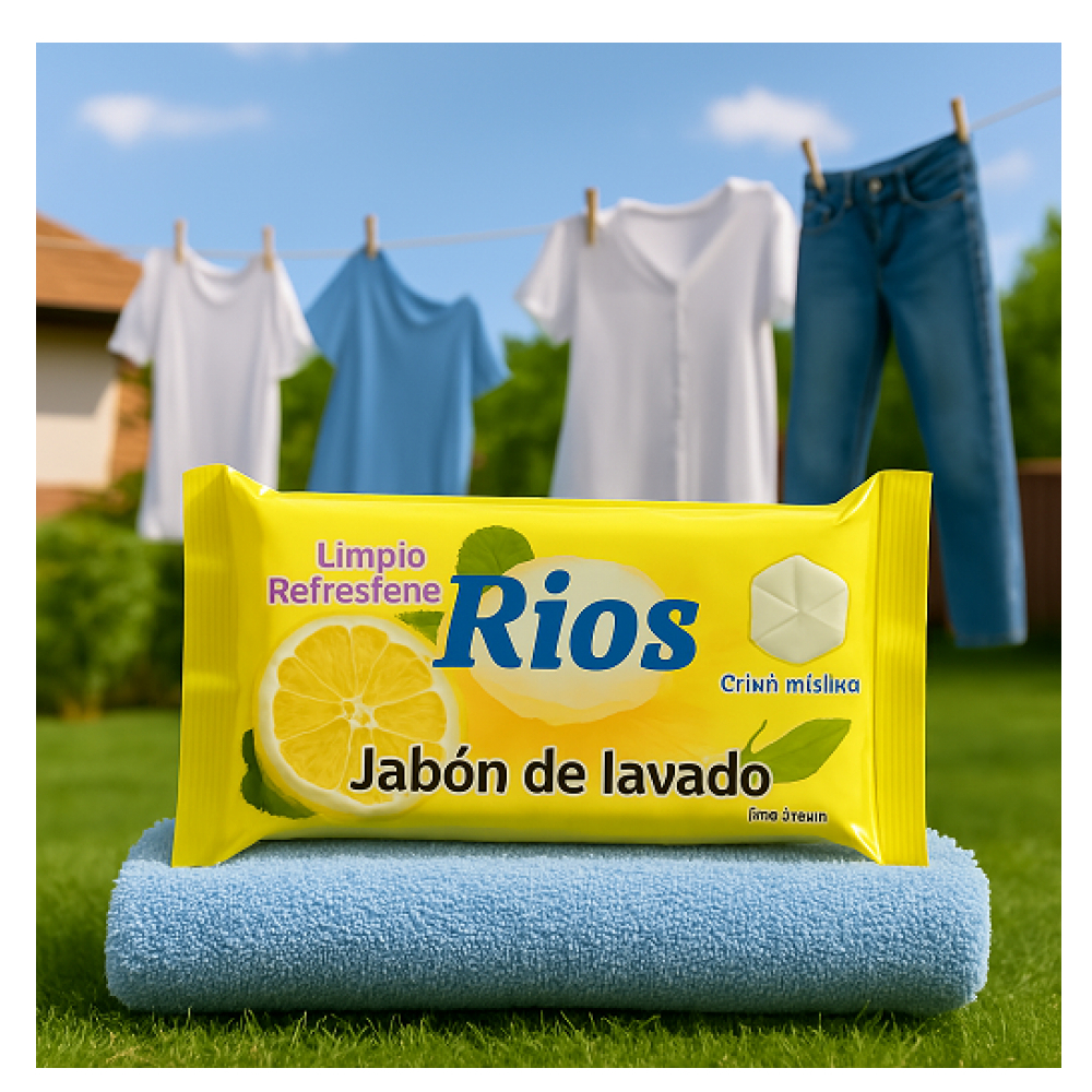 Jabón de lavar cristal de limón Rios (160 g / 5.64 oz) - Miniatura 2