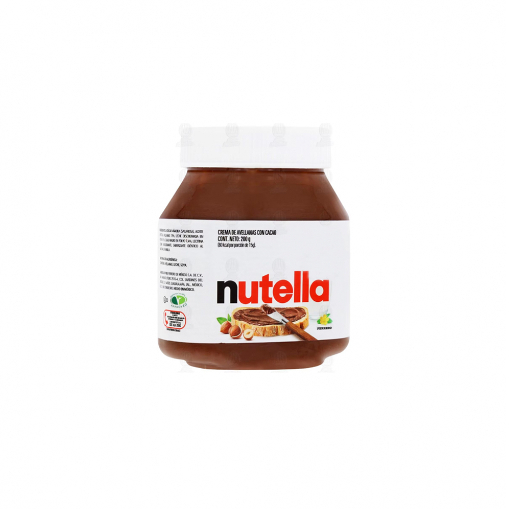 Crema de avellanas con cacao Nutella Ferrero (200 g / 7.05 oz) - Miniatura 3
