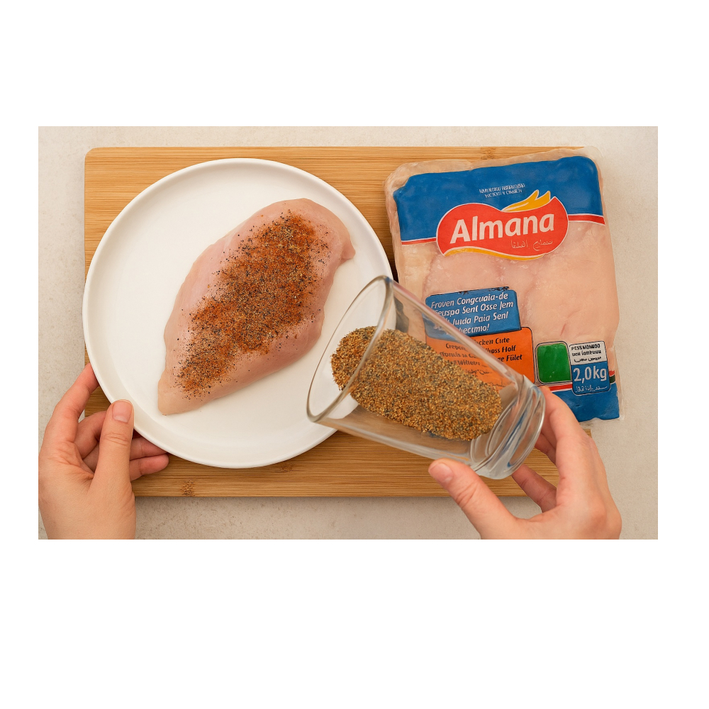 Pechuga de pollo sin piel y sin hueso Almana (2 kg / 4.4 lb) - Miniatura 4