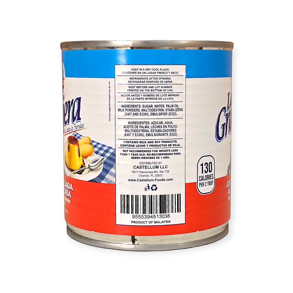 Leche condensada azucarada La Granjera (390 g / 13.8 oz) - Miniatura 3