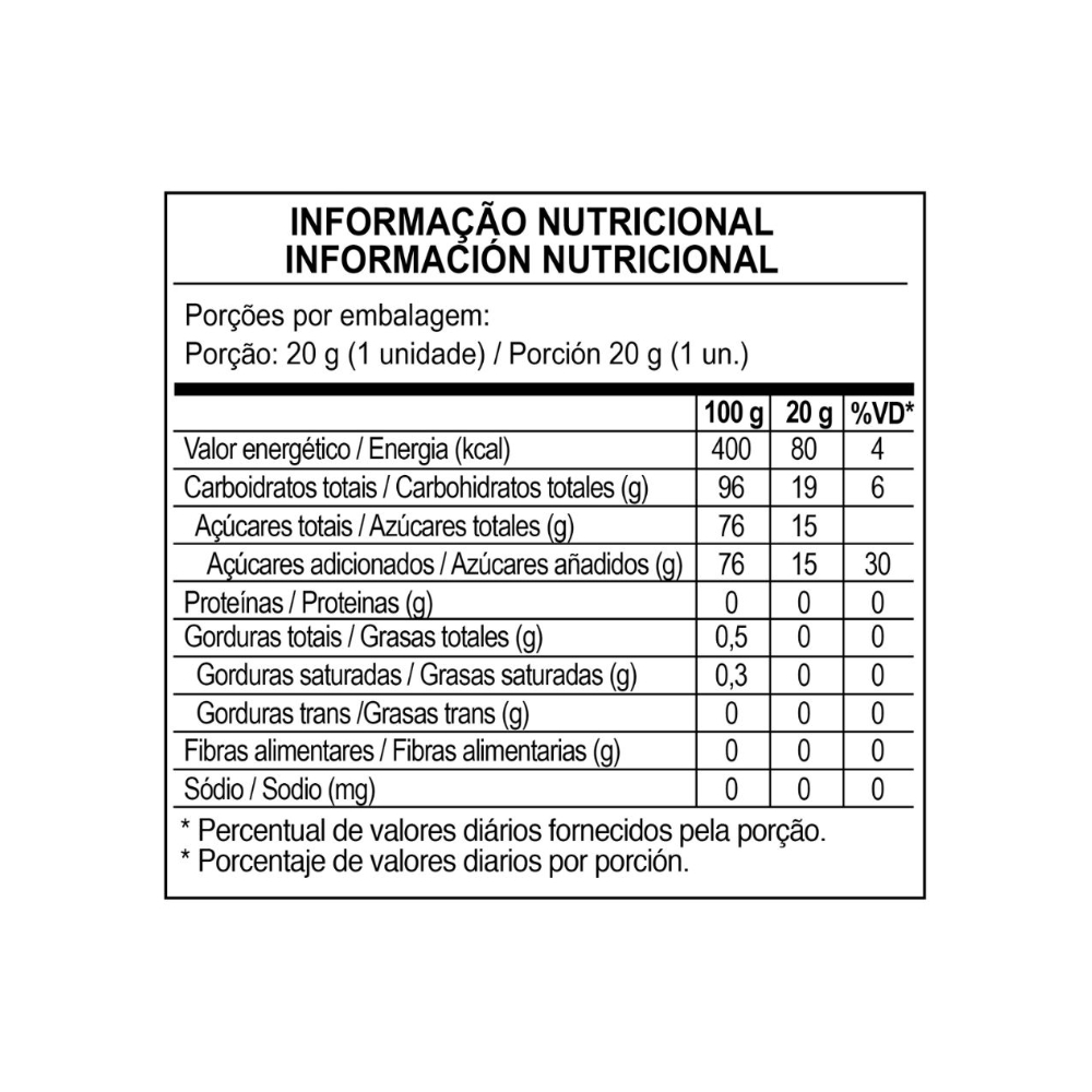 Chupa chupas Megalito sabor Cookies & Cream Chocolate Berbau (900 g / 1.98 lb) - Miniatura 3