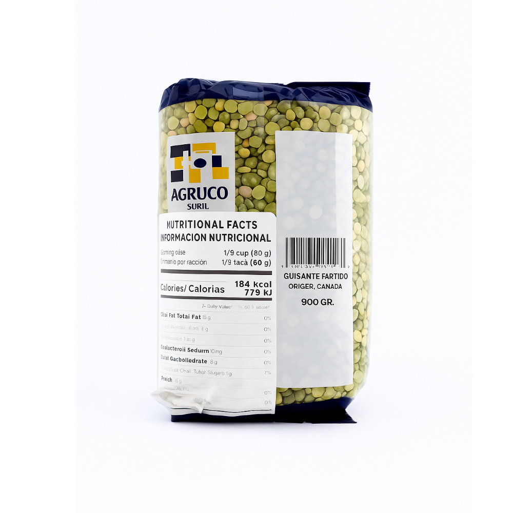 Chícharos verdes Agruco (900 g / 1.9 lb) - Miniatura 2