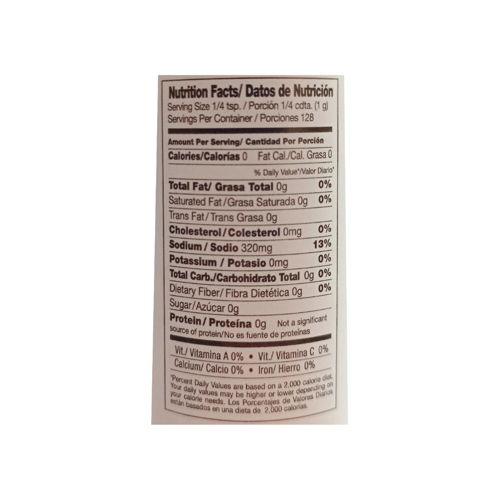 Sal de cebolla Badia (127.6 g / 4.5 oz) - Miniatura 4