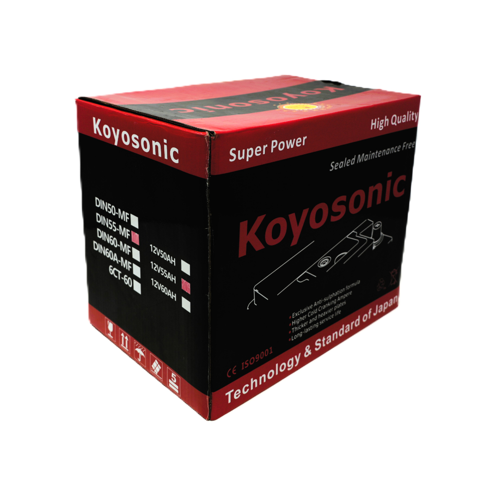 Batería Koyosonic 12V55AH - Miniatura 2