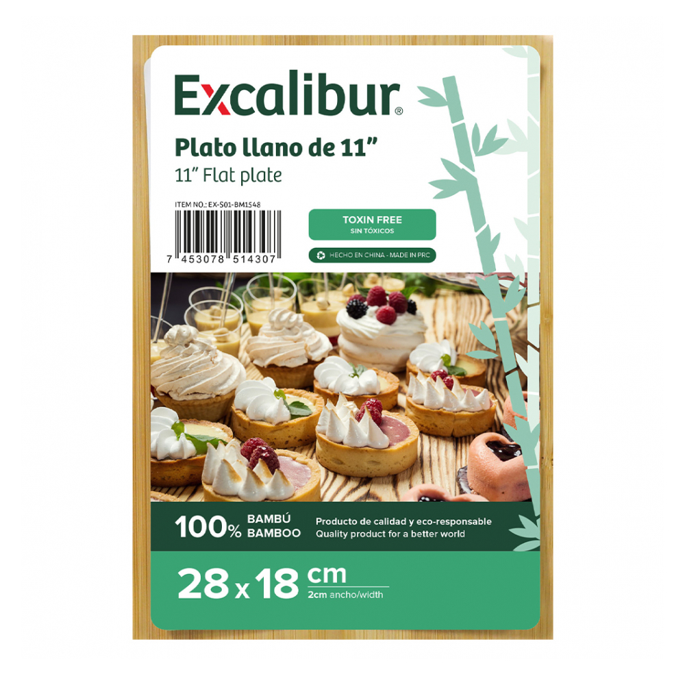 Bandeja de madera de 11" Excalibur - Miniatura 3