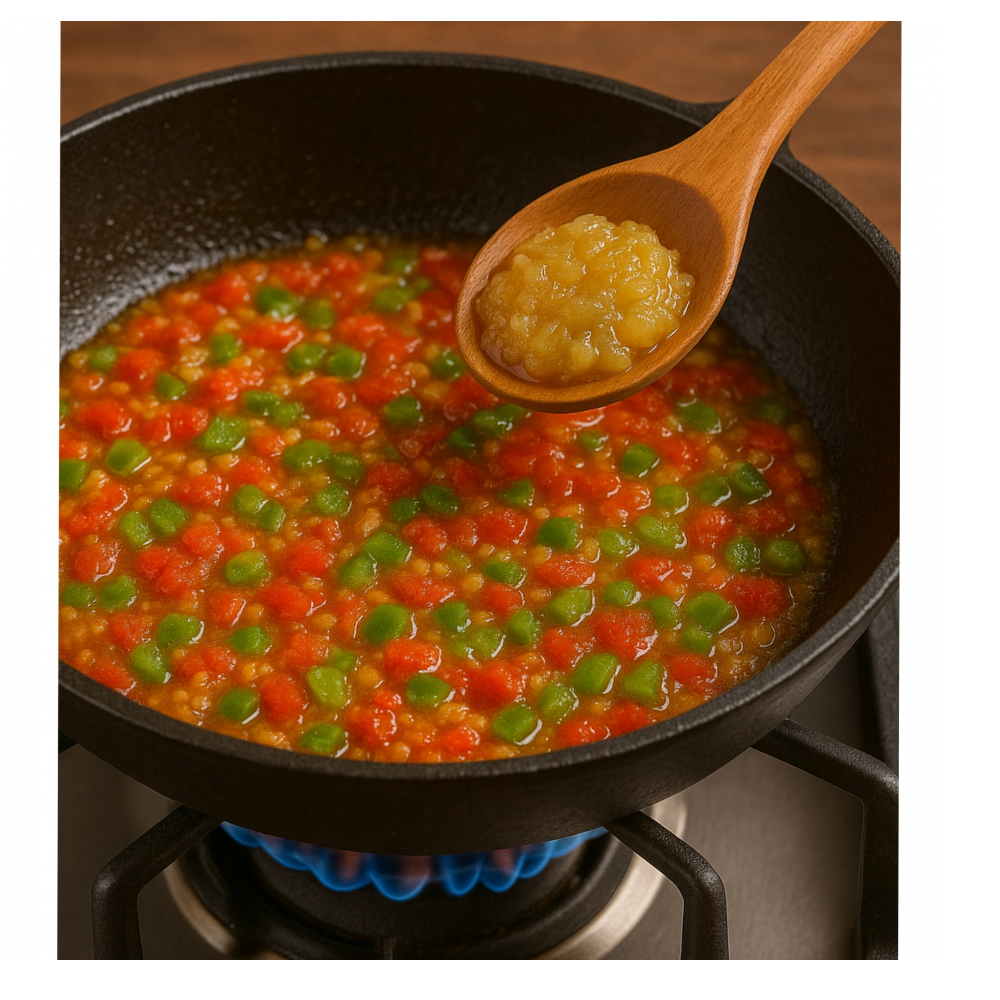 Cebolla molida con aceite El Roble (750 g / 1.65 lb) - Miniatura 3