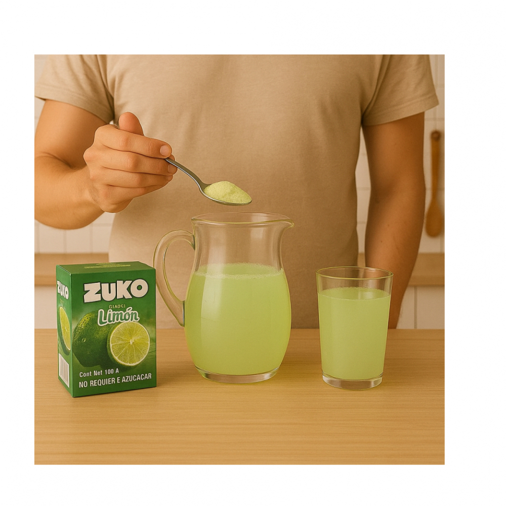 Refresco instantáneo sabor limón Zuko (104 g / 3.67 oz) - Miniatura 2