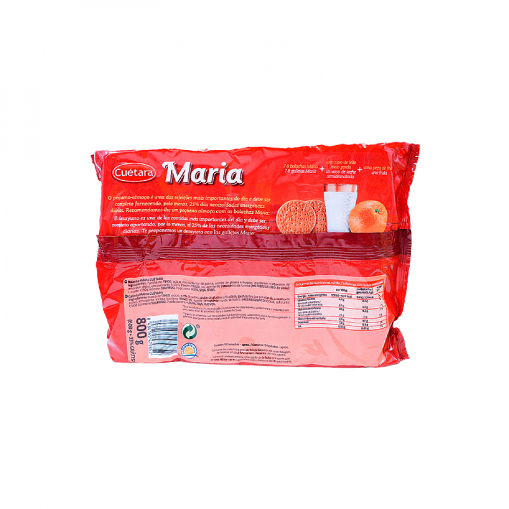 Galletas maría Cuétara (800 g / 1.76 lb) - Miniatura 2