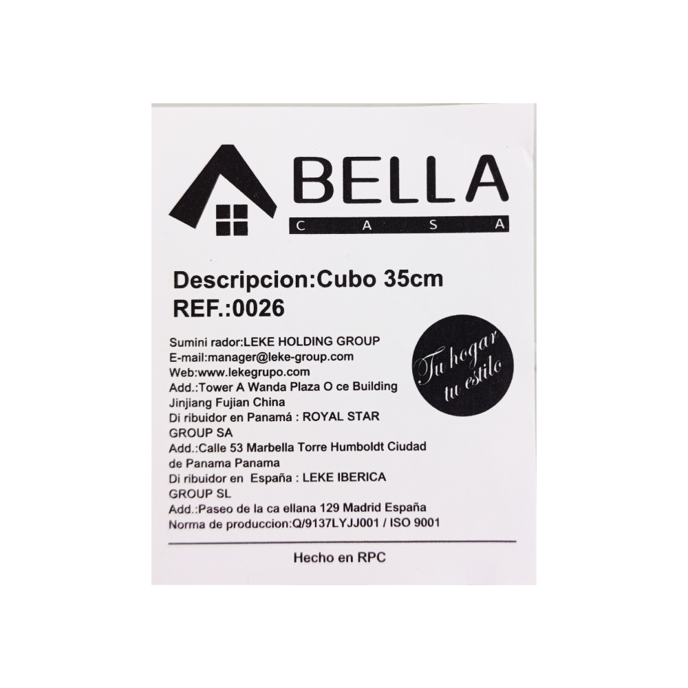 Cubo P53 35 cm - Miniatura 2