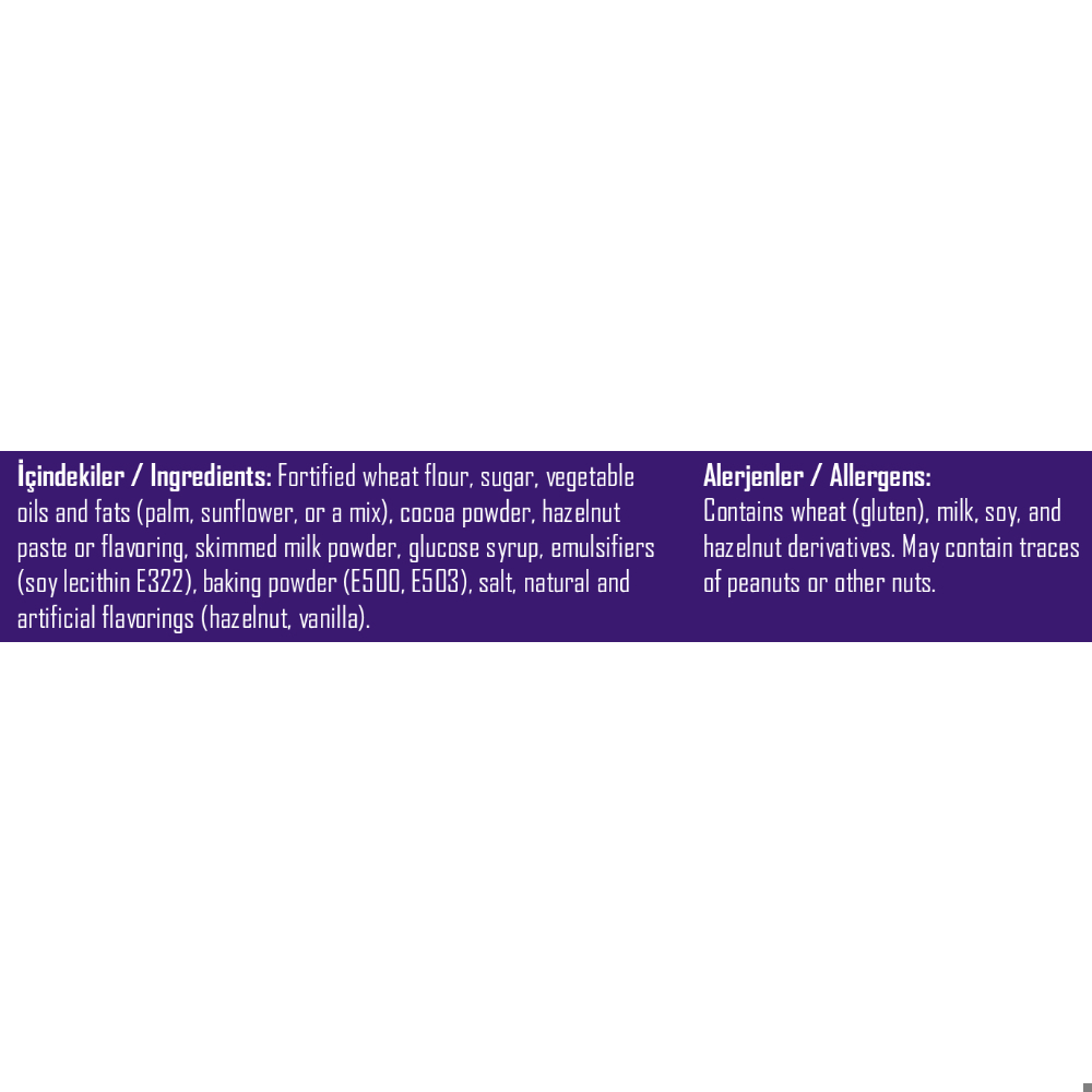 Galleta rellena sabor avellana Dulce (150 g / 5.29 oz) - Miniatura 3