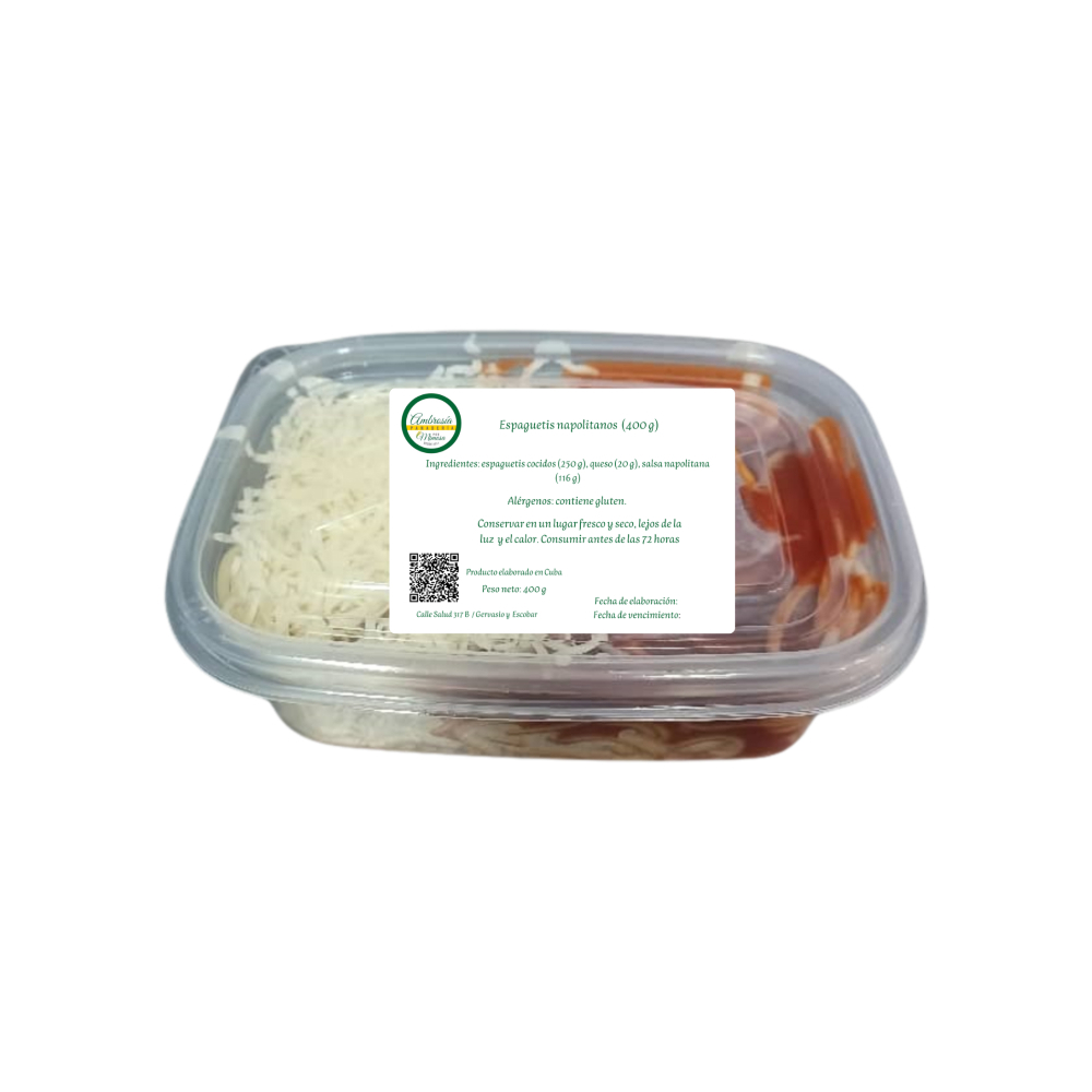 Espaguetis napolitanos Mimosa Ambrosia (400 g) - Miniatura 3