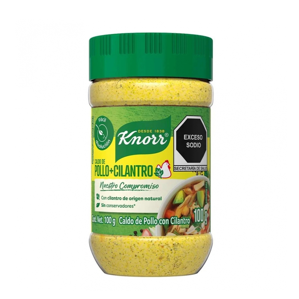 Caldo de pollo con cilantro Knorr (100 g / 3.53 oz) - Miniatura 4