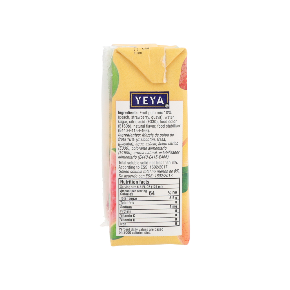 Jugo de frutas sabor coctel Yeya (44 x 125 ml / 4.2 oz) - Miniatura 2